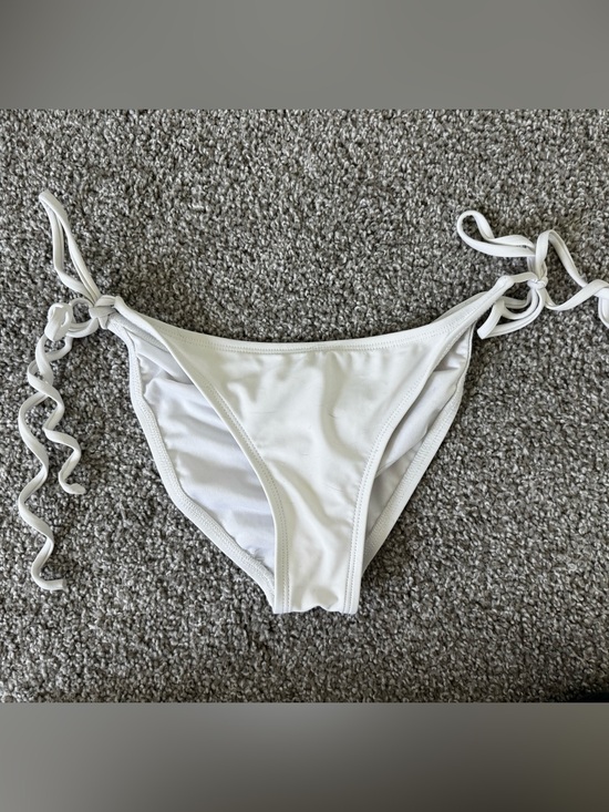 Dippin Daisy Other - White Side-Tie Bikini Bottom - Women Swim Bikini